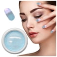 thumbnail image 2 of Polvo transparente con efecto hielo, polvo de hadas bicolor, red, efecto flash, para decoración de uñas y esmalte, 2 of 2