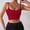 w93# Brick Red758, variant on WUXIAN Tank Tops For Women Solid Color Sleeveless Spaghetti Strap Summer Square Collar Casual Slim Fit Tight Relaxed Yoga Dance Camisole Soft Breathable Cozy Layered Stylish Cami,Army Green,L