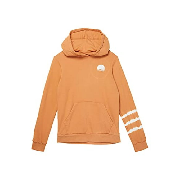 Boy's Red Rock Semi Tie-Dye Sweatshirt with Hood (Toddler/Little Kids/Big Kids) Rust Tie-Dye 5Y (Little Kid)