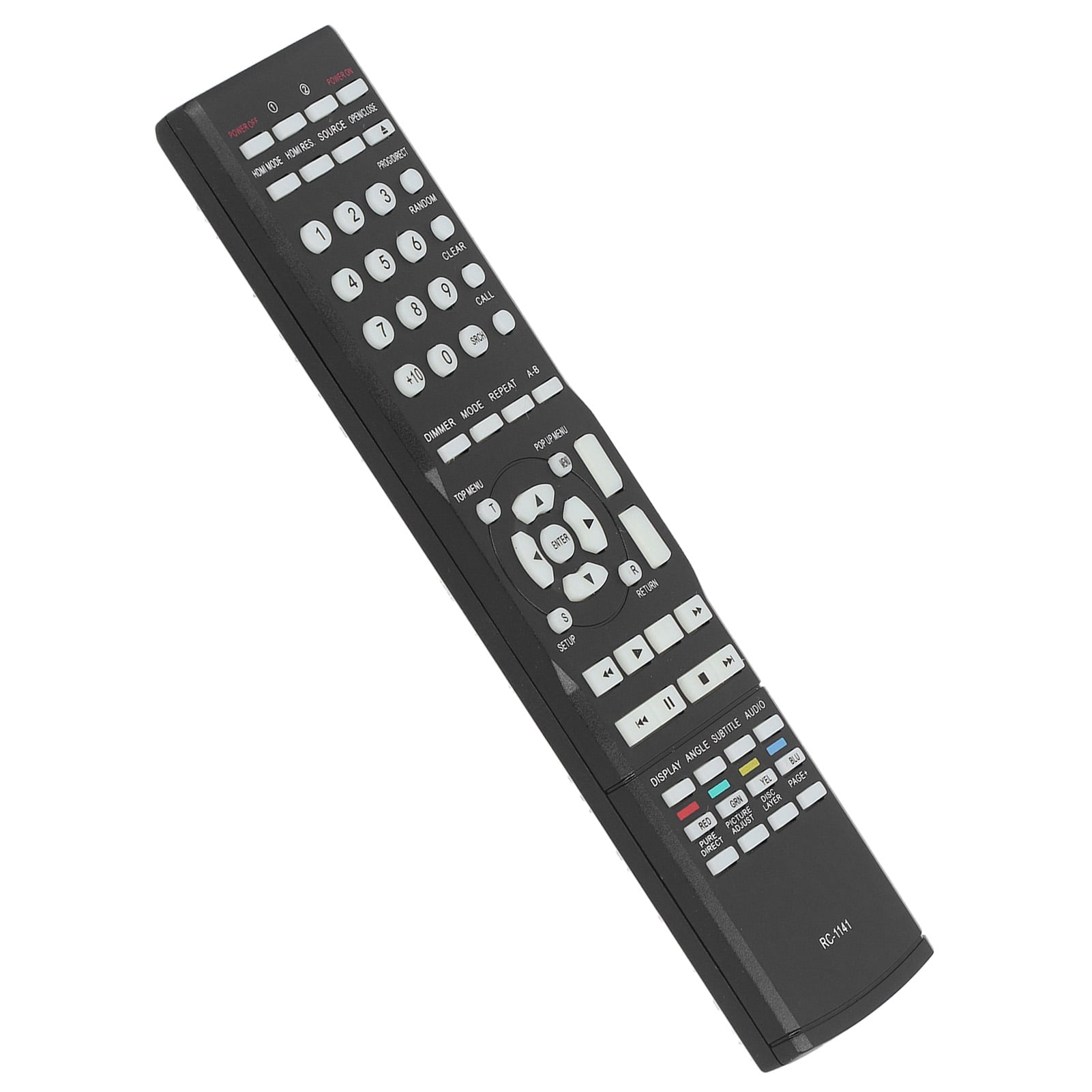 Control remoto del reproductor de dvd, control remoto pequeño simple ...