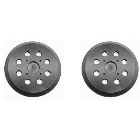 

2X 5 Inch 8 Hole Hook Replacement Pad for Rigid Fit for R2600 and R2601 Random Track Sander Backing Pad