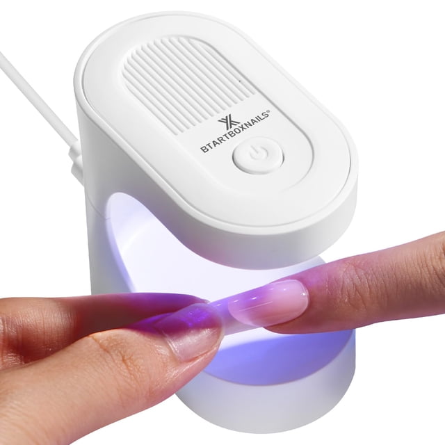 Lámpara de uñas BTartBoxNails Handy Mini UV LED de 6 W para uñas de gel