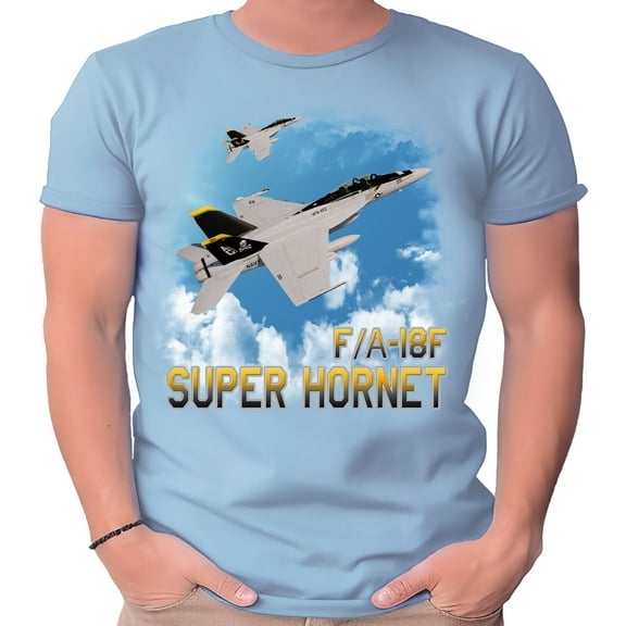 Jolly Rogers VF-103 F/A-18F Light Blue Shirt-Medium