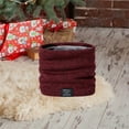 thumbnail image 2 of FOCUSNORM Cache-Cou Homme Hiver Style Tête Imprimé Lettre Chaud Mode Confortable Cache-Cou, 2 of 8