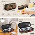 thumbnail image 7 of Bulopur Black Cat Print Kids Backpack Set 4 Pcs Floral Breathable Kids School Bag with Lunch Box, Pencil Case and Water Bottle Cover for Cat Lover Girls, 7 of 7