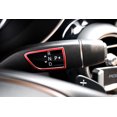 thumbnail image 2 of 2x pour Benz C-Class 15-21 Levier de Vitesse Intérieur F pour Ram e Trim Aluminium Rouge, 2 of 4