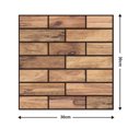 thumbnail image 2 of KITTEHIGM 3D Simulation Wall Stickers Self-stick Kitchen Bathroom Decor Deals #03, 2 of 6