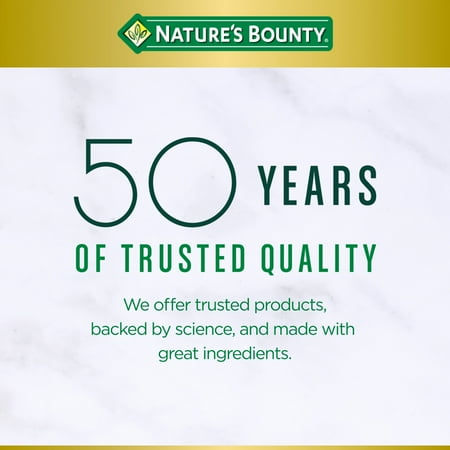 Nature's Bounty CoQ10 100 mg + L-Carnitine Softgels for Heart Health, 60 Count