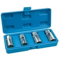 thumbnail image 1 of 4 Pieces Stud Extractor Set Broken Stud Removal Socket Metric, 1 of 8