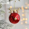 thumbnail image 2 of Navidad Adornos Chuchería Colgante Diseño De Alce Bolas Colgantes Accesorios De Fiesta Para Decoraciones Para Árboles De Navidad Yuarrent HA040055-01, 2 of 5