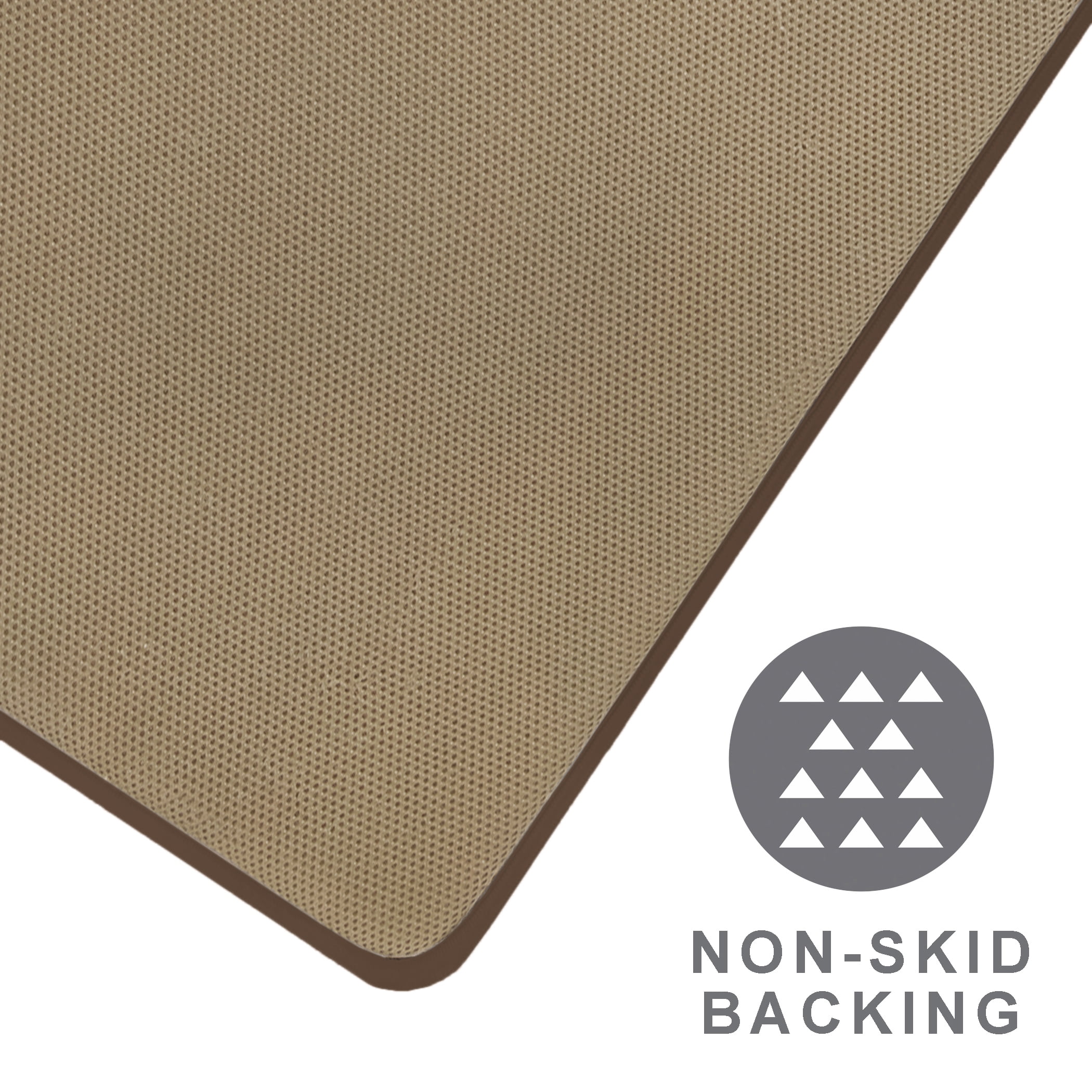 Better Homes & Gardens Signature Soft Memory Foam Brown Basket, Cotton Bath Rug, 20" x 34"