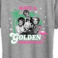 thumbnail image 3 of Golden Girls - Have A Golden Christmas - Women's Short Sleeve Graphic T-Shirt, 3 of 5