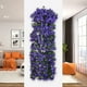 thumbnail image 1 of Decoración de pared con flores violetas artificiales para fondo de boda, decoraciones de paredes y techos en casa, guirnalda de vid artificial 85 cm, 1 of 7