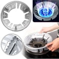 thumbnail image 2 of Simple Energy Saving Cover Fire Proof Windshield Windproof Bracket For Stove 9 Opening Non Slip Stove Windshield Wok Ring For Burner Stove, 2 of 9