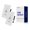 White, variant on ELEGRP 30W 6.0 Amp 3-Port USB Wall Outlet, 20A Duplex Receptacle with Dual Type C & A Ports,UL Listed,w/Srewless Wall Plate, Matte White 2PC