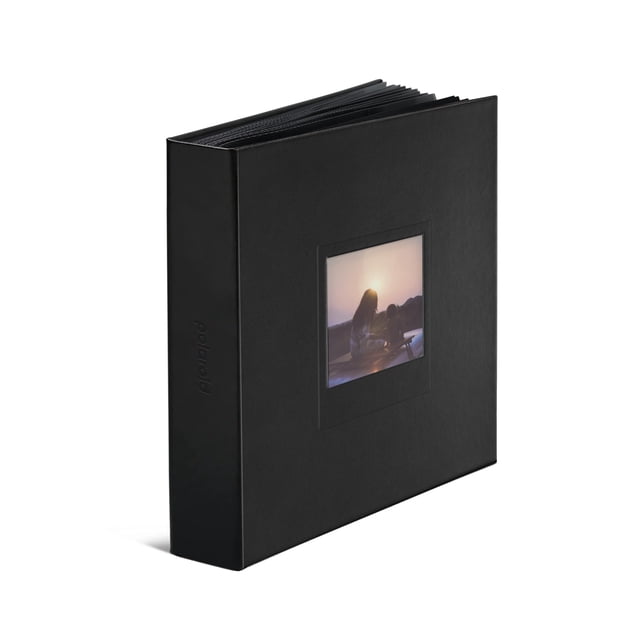 Álbum de fotos Polaroid negro grande para i-Type, 600, SX-70