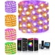 thumbnail image 1 of Cadena de luces LED inteligentes con WiFi y control remoto, compatible con Alexa, 5 m, 50 LED, decorativas, alimentadas por USB, para dormitorio, Navidad, fiestas, interiores y bodas., 1 of 5
