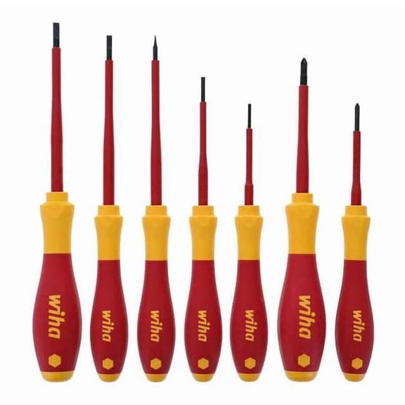 Wiha Insulated Screwdriver Set, NmPcs7 32188