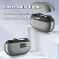 thumbnail image 2 of Yosody Electric Toe Nail Clippers for Seniors Automatic Trimmer Grinder Kit, Rechargeable Portable Filer Polisher with Light for Adults Men Women Fingernail Care Cutter Machine, 2 of 7