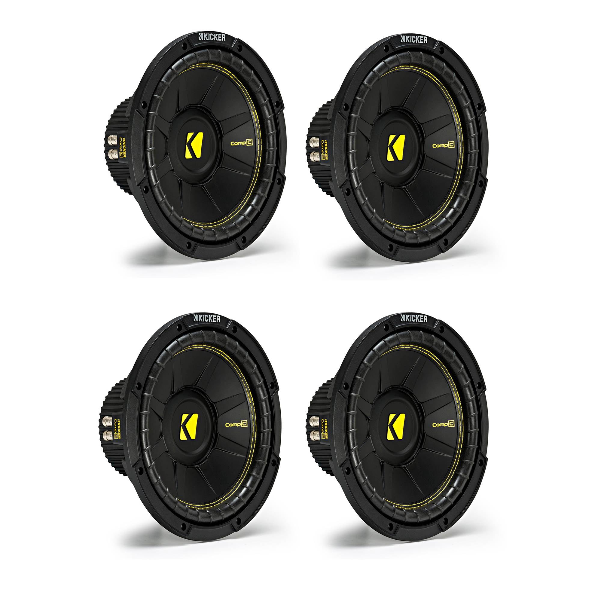 Dual Coil 4 Ohm Car Subwoofer 