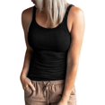 thumbnail image 1 of ORUYROP Débardeur Tricoté Uni pour Femmes Blouse d'Été pour Femmes, 1 of 5