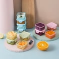thumbnail image 2 of Dsseng Baby Food Container Keeping Leakproof Food Storage Box Plastic Practical Food Grade Food Container for Home Food Storage Box, 2 of 9