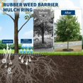 thumbnail image 3 of Tree Mulch Ring Cover Non Woven Plant Protector Mat for Outdoor Plant Landscaping Gardening Ground Protection 1 Pc, 3 of 6