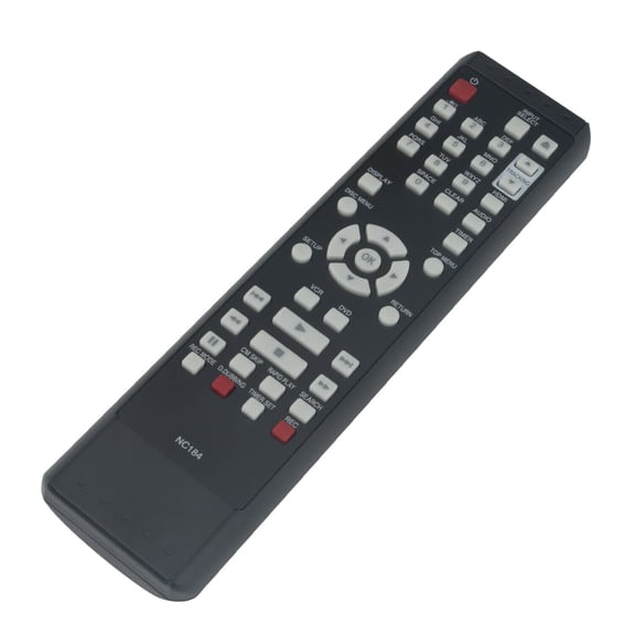 New Replace Remote NC184 NC184UH Compatible With Sanyo DVD Recorder FWZV475F