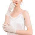 thumbnail image 4 of Elegant Women's Solid Color Five Finger Gloves for Fashionable Daily Wear with Breathable Sun and Comfortable Fit, 4 of 4