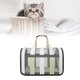 thumbnail image 4 of Bolsa transportadora para gatos, transportadoras para gatos, impermeable, transpirable, bolsa transportadora de viaje para mascotas, transportadores transpirables para gatos, confiabilidad excepcional, 4 of 10