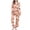 Orange-19, variant on Riecok Pajama Sets for Women Long Sleeve Pumpkin Printed Button up Shirt and Wide Leg Pant Holiday Loungewear Outfits