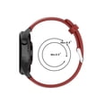 thumbnail image 2 of 22mm Soft Silicone Breathable Strap Compatible for Huami/Huawei/Samsung/Garmin Replacement Replacement Watch Bands Silicone Watch Strap, 2 of 9