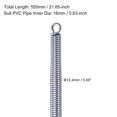 thumbnail image 2 of Unique Bargains 2pcs PVC Spring Tube Bender 12.4mm OD 550mm Long PVC Bender PVC Pipe Bender, 2 of 6