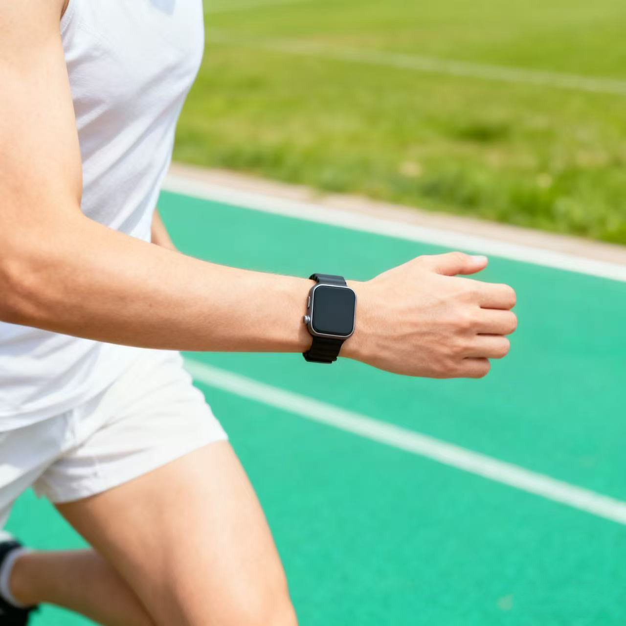 Vibration Metronome Watch - Electronic Tempo Trainer for Running, Piano, Instrument Practice & Fitness，with Magnetic Charging Cable