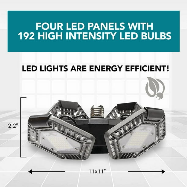 Bell + Howell Quadburst Multi-Directional Adjustable Panels LED