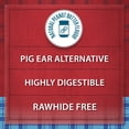thumbnail image 5 of (3 pack) Ol' Roy Peanut Butter Flavor Pig Ear Chews, 7.78 oz, 9 Count, 5 of 10