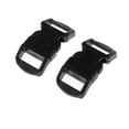 thumbnail image 2 of 20/set Black Curved Side Release Buckles for Bag Strap Webbing 3/8", 2 of 7