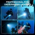 thumbnail image 6 of WOLFWAY Dive Light, IPX8 Waterproof 2000 Lumen 3-Mode Underwater Diving Flashlight with Charger, Black, 6 of 7