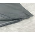 thumbnail image 4 of Aiking Set of 2 Solid 18 x 18 inch Decorative Throw Pillow Covers, Steel Grey, 4 of 4