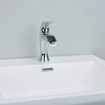 thumbnail image 2 of Eviva Swan Luxury Water-fall Single Handle (Lever) Bathroom Sink Faucet (Chrome), 2 of 2