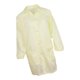 thumbnail image 5 of Bata de laboratorio antiestática premium para mujer, ropa de trabajo, traje XXL amarillo, 5 of 7
