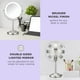 thumbnail image 5 of Espejo de maquillaje Conair, con luz LED, con aumento de 1x/10x, 5 of 6