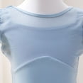 thumbnail image 6 of Girls Flutter Sleeve Dance Leotard with Mesh Detail,Classic Ballet Bodysuit, 6 of 8
