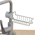 thumbnail image 4 of Toystoory Estante para fregadero Recableght, escurridor de jabón, organizador de soporte para grifo, cesta de almacenamiento de drenaje de durabilidad de Organizadores de utensilios de cocina Toystoory JJ20083-00, 4 of 6