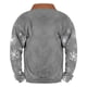 thumbnail image 3 of Sudadera sin capucha para hombre, de invierno, con cuello alto, cremallera, estampado navideño, jersey de manga larga, sudadera con capucha, blusa de poliéster para hombre, 3 of 3