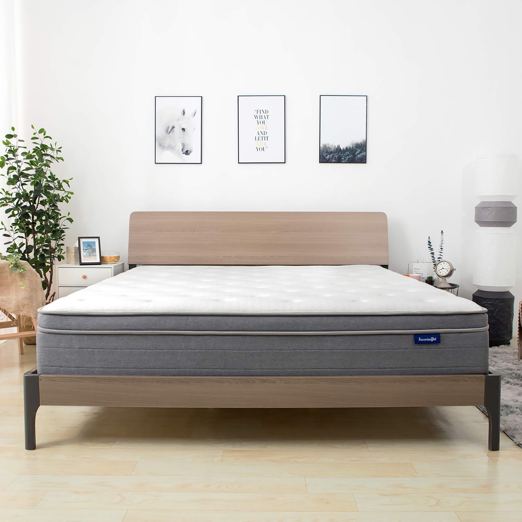 Sweetnight 10 Inch King Mattresses in Home Sleep Cooler