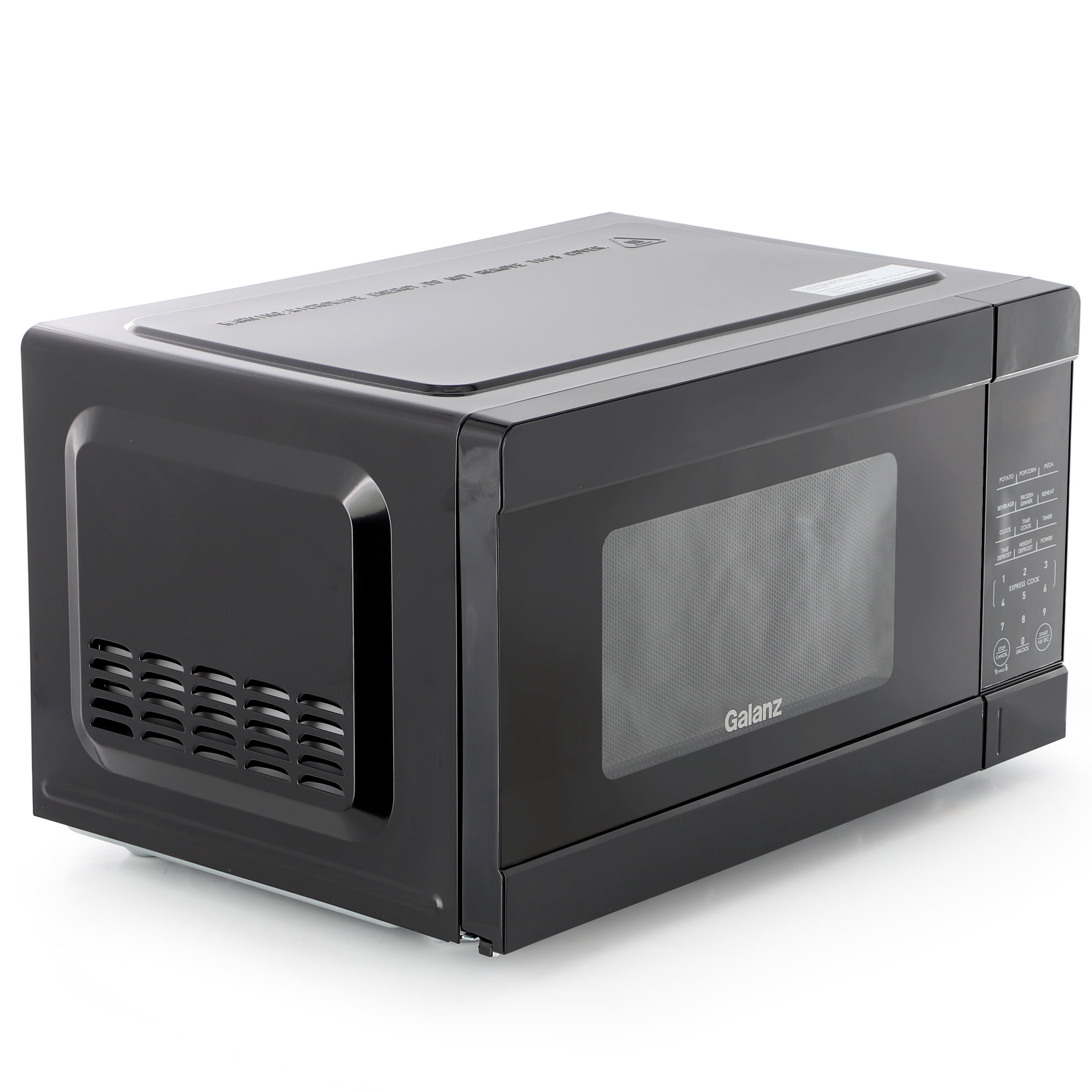 Galanz 0.9 Cu Ft. 900 Watt Counter Top Microwave Oven in Black