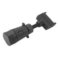 thumbnail image 1 of Wiring Connector, Trailer Adapter Plug 7 PIN Safe Connection ABS Shell Waterproof Round Female To Flat Male  for Boat, 1 of 8