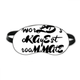 thumbnail image 1 of World's Okayest Roommate Graduation season Sleep Eye Shield Soft Night Blindfold Shade Cover, 1 of 4