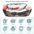 thumbnail image 4 of DIXRUYEE Stroller Organizer Celestial Butterflies and Roses Printed, 4 of 7